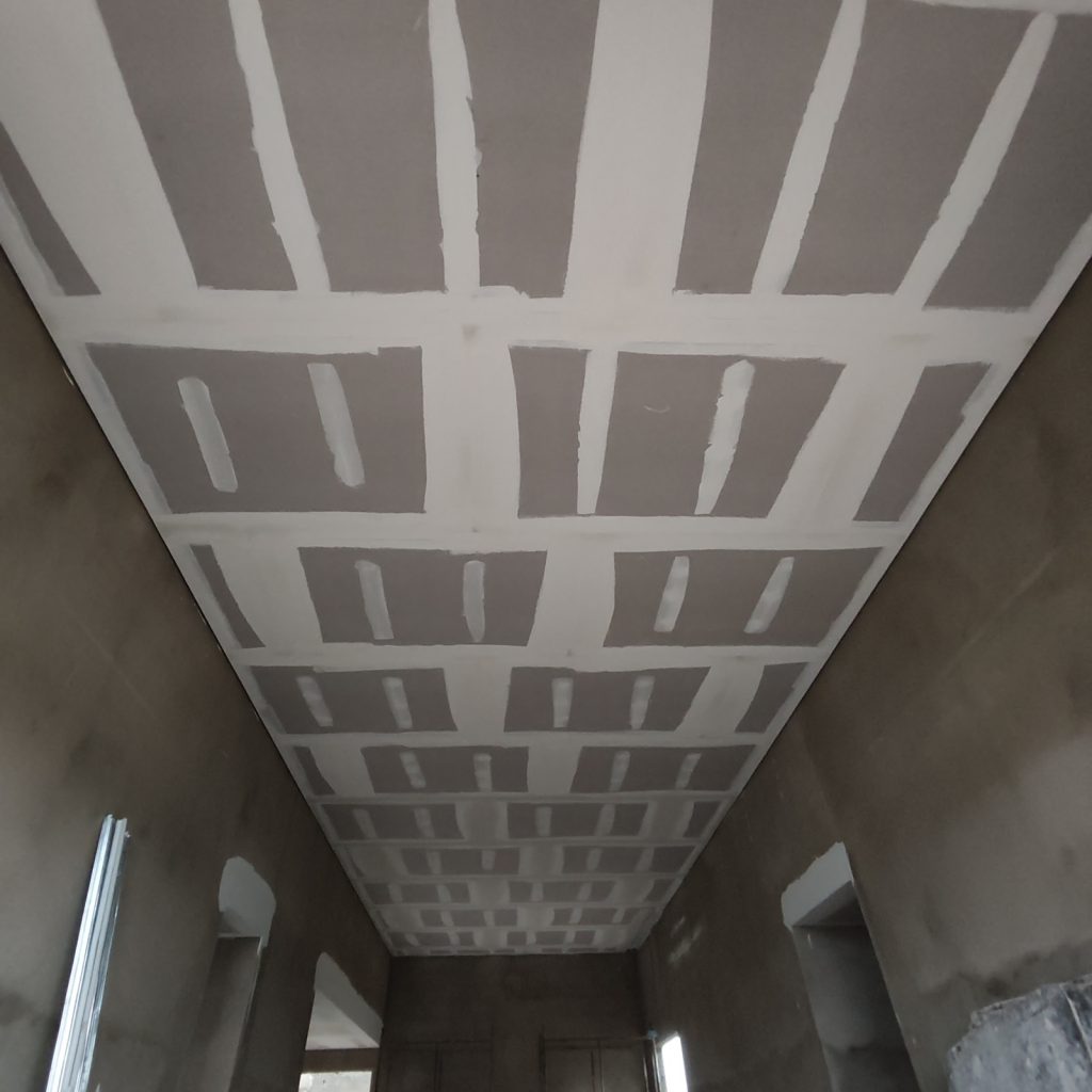 forro de gesso cartonado