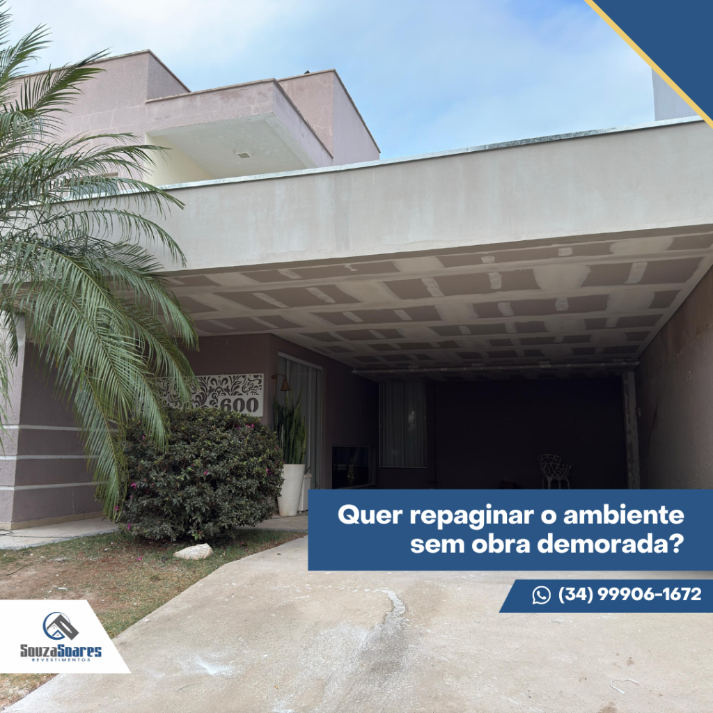 Quer repaginar o ambiente sem obra demorada?